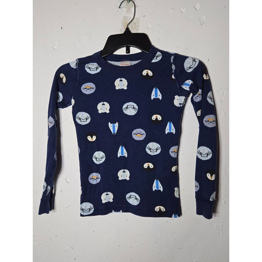 Hanna Andersson Holiday Pajamas130 US‎ 8 Christmas Penguin Polar Bear Walrus - Picture 11 of 16